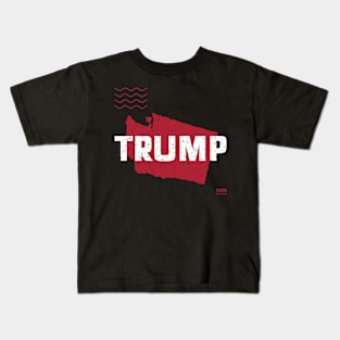Trump Washington 2020  - Red Wave, Red State Kids T-Shirt